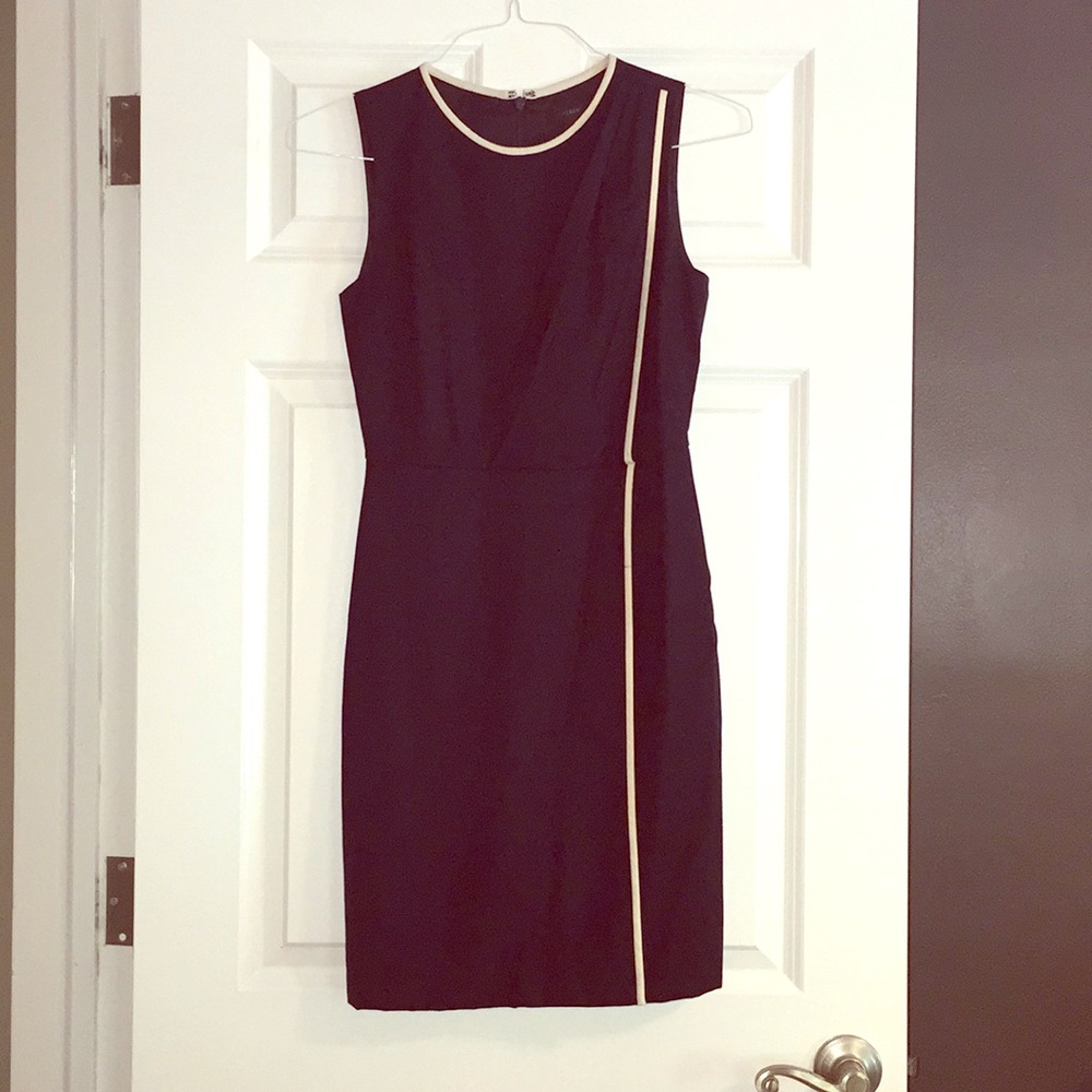 Super Classic J. Crew Navy Dress